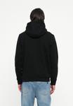 Худи Guess TRIANGLE RAW PATCH HOODIE, Jet Black/Black - фото 3