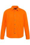 Рубашка на пуговицах Comfort fit STHUGE, Orange - фото