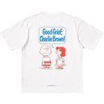 Футболка PEANUTS Collaboration Unisex UNIQLO, айвори - фото 3