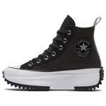 Кеды Converse Run Star Hike High 'Black Ice - Black Silver', черный - фото