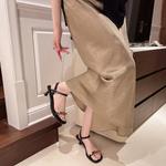 Сандалии на ремешках Xingdiman, экрю - фото 6