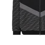 Худи с молнией ff motif FENDI, черный - фото 12