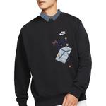 Nike Свитшот мужской черный - фото 7