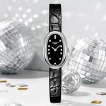LONGINES Часы Women's Round Dance Collection Watch, Black Dial - фото 2