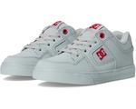 Кроссовки DC Kids Pure Elastic, цвет Grey/Grey/Red 2 - фото
