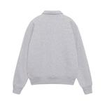 Толстовка Stussy Relaxed Half Zip, Ash Heather - фото 2