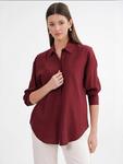 MixRay Рубашка в бордовом цвете - фото 4