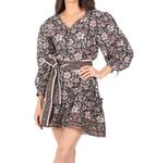 Платье Nora в черном цвете Multi Bindu - фото