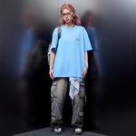 Футболка унисекс Csks, светло-голубой - фото 20