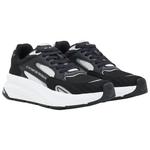 Кроссовки с сетчатыми вставками EMPORIO ARMANI, черный - фото 4