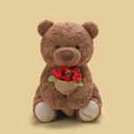 XUANBEIBEI Плюшевая кукла Versatile Rose Bear высотой 25см/38см - фото 5