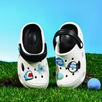 Детские шлепанцы GS Snoopy, белый/черный - фото 75