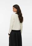 Кардиган Vero Moda VMOLI, Birch/White - фото 2
