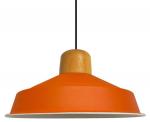 Подвесной светильник Bamyum Ligna, апельсин - фото