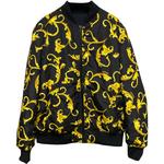 VERSACE Куртка мужская черная, Black - фото 2