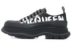 Кроссовки graffiti tread slick lace up shoes 'black white' Alexander Mcqueen, белый - фото 2