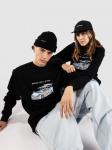 Свитер Brother Merle Racer Sweater, black - фото