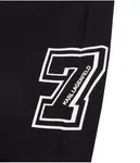 Шорты Regular fit Karl Lagerfeld Kids, черный - фото 3