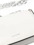 Сумка через плечо с логотипом Calvin Klein, белый - фото 4