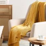 Одеяло Homla ROTE, горчично-желтый - фото 2