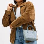 COACH Городская сумка из прорезиненного хлопка - фото 7