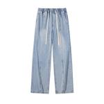 Джинсы унисекс 30Braid, Черный/Серый - фото 4