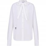Рубашка женская Dior с элементами, белый - фото