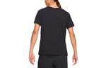 Футболка dri-fit pattern printing loose round neck short sleeve black Nike, черный - фото 2
