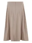 Юбка миди А-силуэта CHLOÉ, нейтральный - фото 3