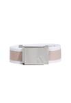 Ремень Adidas Performance REVERSIBLE STRIPED WEBBING, White Taupe/White - фото