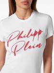 Philipp Plein футболка с логотипом, белый - фото 4