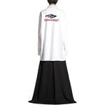 Рубашка унисекс белая Balenciaga, белый - фото 4