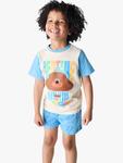 Детский хлопковый комплект пижамы Hey Duggee Brand Threads, Multi - фото 2