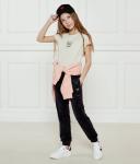 Спортивные штаны женские Guess Active велюровые, черный - фото 2