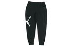 Брюки big logo graphic pants 'black' Puma, черный - фото 2