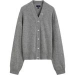 Трикотажная футболка GAP, серая - фото 6