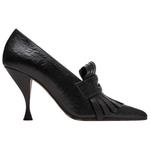 Burberry Cameo Slim Heel High Heels 9cm Women's Black - фото 3