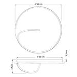 Потолочный светильник KOSILUM, 56x56x17 см, черный - фото 2