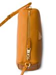 Кожаная сумка через плечо Prada, оранжевый - фото 6