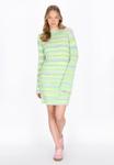 Платье myMo Shift dress, Green Multicolor/Light Green - фото 2