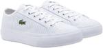 Кроссовки Lacoste Unisex-Child Juniors' Backcourt, White/Graphite - фото