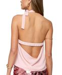 Топ-бюстье Rivere с разрезом спереди Edikted, розовый - фото 2