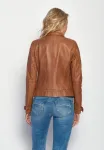 Кожаная куртка райаны Maze, Cognac - фото 3