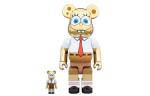 BE@RBRICK Bearbrick Spongebob Gold Chrome Gold - фото 2