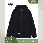 Свитшот мужской Alpha Industries, черный - фото 6