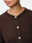 Вязаный кардиган PIECES, коричневый - фото 4