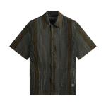 Рубашка Kith Seersucker Boxy Collared Overshirt, Stadium - фото