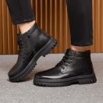 Мужские ботинки Men"s Casual Men Mid-Top, черный Sobb - фото 4