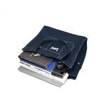 Lee Джимсовый рюкзак унисекс темно-синий с белым, Navy Blue - фото 3