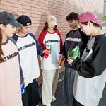 Футболка унисекс ARTSMAN, розово-серый - фото 5